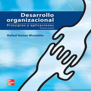 Desarrollo Organizacional - Rafael Guízar Montúfar