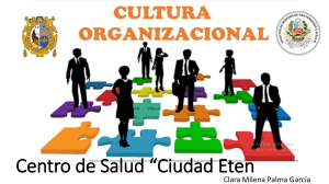 CULTURA ORGANIZACIONAL CIUDAD ETEN