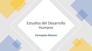 Estudio del desarrollo humano