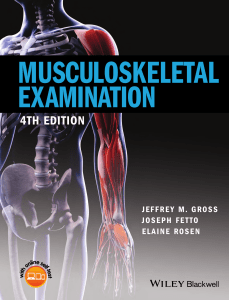 Musculoskeletal Examination 4e