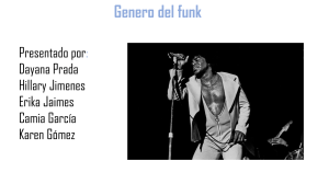 la historia del funk