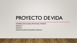 Proyecto de vida