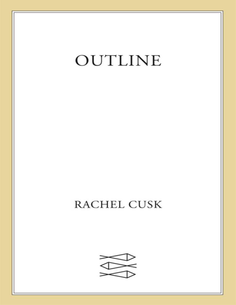 book review outline rachel cusk