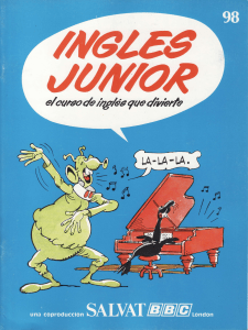 Inglés Junior BBC London Volumen 9 Fascículo 98