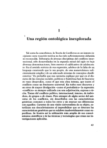 TEORIA DE CONFLICTO HACIA UN NUEVO PARAD