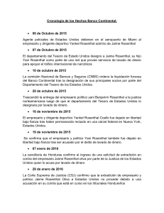 Cronología de los Hechos Banco Continental  Andrea Garcia