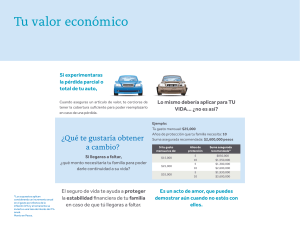 Guia de Recursos (Proteccion) - Tu Valor Economico (asegurar coche)