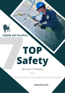 TOP 7 Safety - Services l Products 2022 - EQSIN del Pacífico