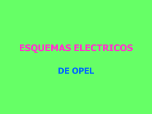 ESQUEMAS ELECTRICOS DE OPEL