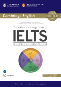 The official cambridge guide to ielts- 1st book