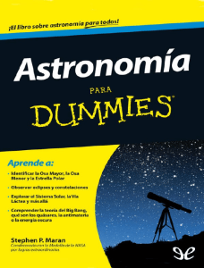Astronomia para Dummies - Stephen P. Maran