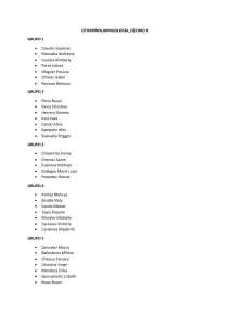 OTORRINOLARINGOLOGÍA GRUPOS DECIMO 1