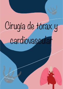 Manual de CirugÃ a de TÃ³rax y Cardiovascular
