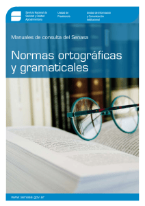 MANUAL DE NORMAS ORTOGRAFICAS Y GRAMATICALES (1)