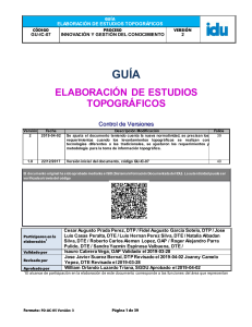 GUIC07 ELABORACION DE ESTUDIOS TOPOGRAFICOS V 2