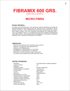 FICHA TECNICA MICRO FIBRA FIBRAMIX 600 GRS (NUEVA 2021)