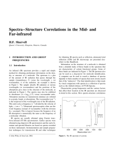 t1-p1-2 Speczxczxcxzctra-Structure Correlations in the Mid and Far infrared