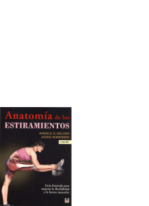 Nelson Arnol G - Anatomia De Los Estiramientos
