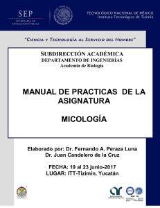 MICOLOGÍA