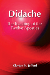 Didache  The Teaching of the Twelve Apostles ( PDFDrive )