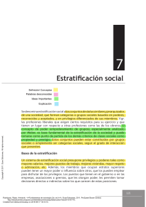 Fundamentos de sociología  Estraticación social