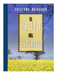 EL FRUTO DEL ESPIRITU - Manual
