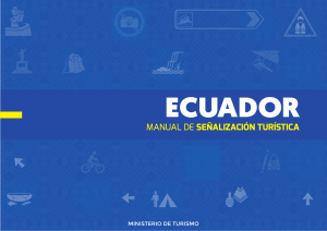 Manual de Señalética Turísitica 2020 - Minsiterio de Turismo del Ecuador