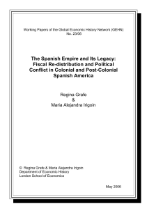hispanoamerica economia del imperio GEHNWP23-IrigoinGrafe
