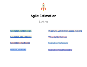 Agile+Estimation+Notes