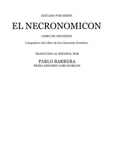 Pablo Barrera - Necronomicon de Simon Traducido ESP