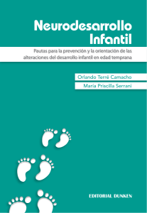 Camacho y Serrani-Neurodesarrollo Infantil-Pautas de Desarrollo y Orientación-Alteraciones a Temprana Edad-2013