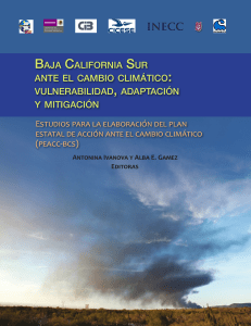 CAP11 BAJA CALIFORNIA SUR ANTE EL CAMBIO CLIMÁTICO