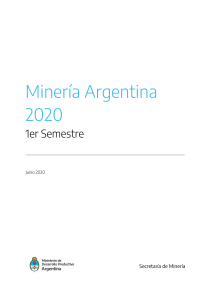 mineria argentina-primer semestre 2020 oro