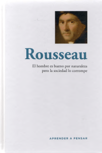 Aprender a pensar - 14 - Rousseau