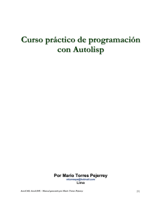 Curso práctico de programación con Autolisp