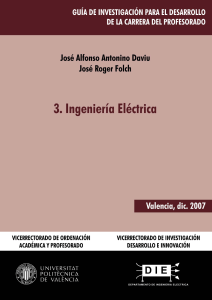 01. Ingeniería Eléctrica autor José Alfonso Antonino Daviu y José Roger Folch
