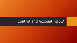 Control and Accounting PPT
