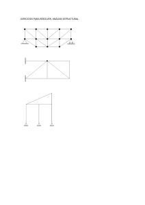 EJERCICIOS ANALISIS ESTRUCTURAL