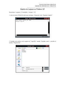 Registro de LogixPro 1.61 en Windows XP [esp] crack como registrar espaniol