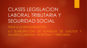 LEGISLACIÓN LABORAL