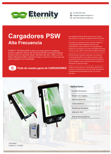 Catálogo cargadores PSW