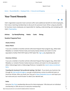 Travel Rewards