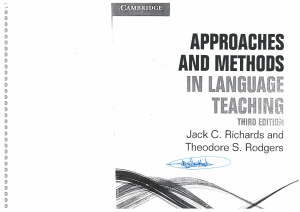1A-1B Approaches and Methods in Language Teaching