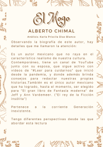 El Mogo de Alberto Chimal - Análisis