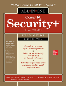 CompTIA Security+ All-in-One Exam Guide, Sixth Edition (Exam SY0-601)) (Wm. Arthur Conklin, Greg White, Dwayne Williams etc.) (z-lib.org)