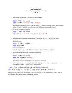 CUESTIONARIO SQL