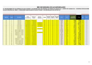 MONTALVO - AVANCE - ALCANTARILLADO