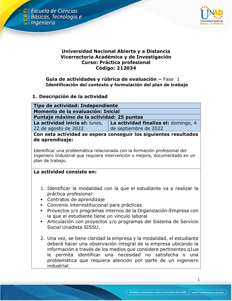 Guia De Actividades Y Rúbrica De Evaluación- Unidad 1 - Fase 1 ...