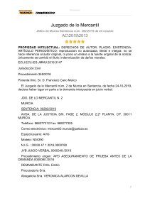 Jur JMerc de Murcia Sentencia num. 282-2019 de 24 octubre AC 2019 2013