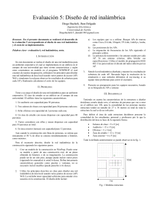 DISEÑO DE RED INALAMBRICA 